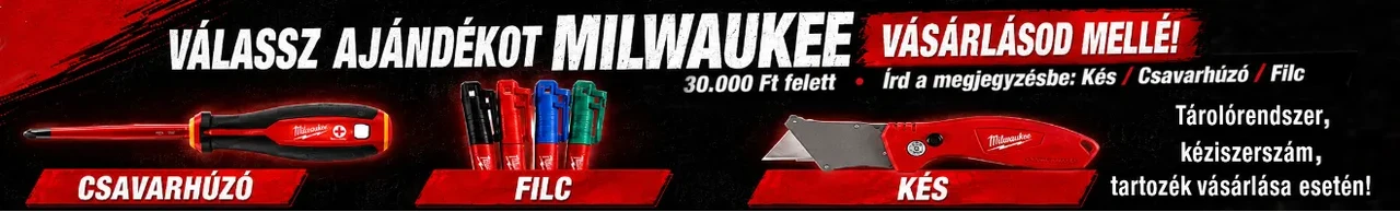 Milwaukee ajándékok 202606 csik