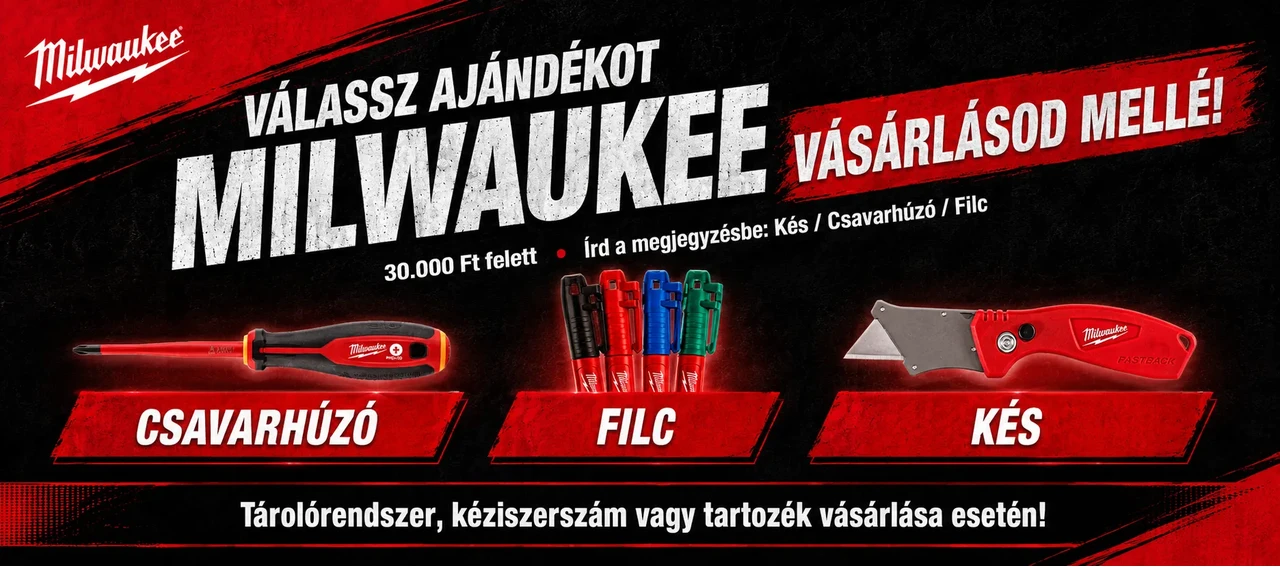 Milwaukee ajándékok 202606