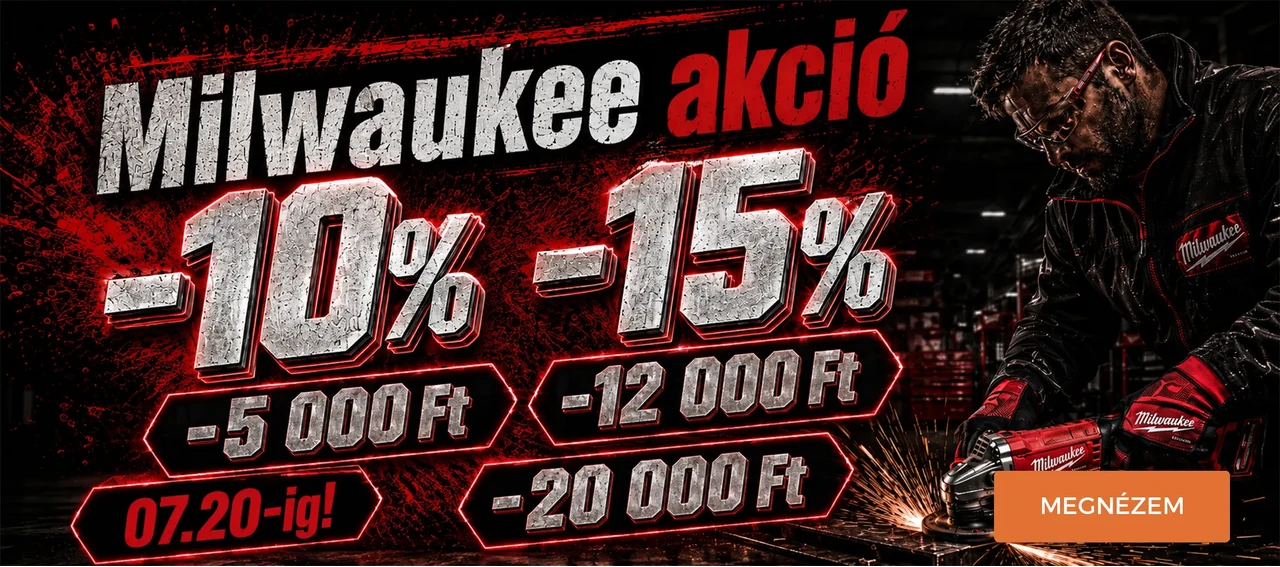 Milwaukee leárazás 202607 HU