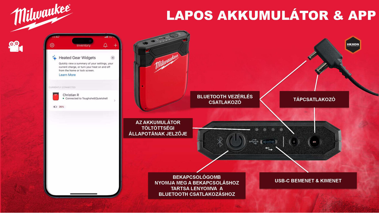 Milwaukee Hexon ruházat 6