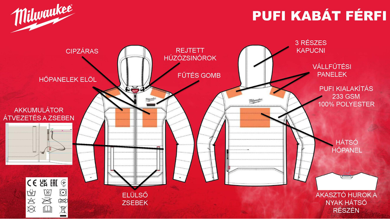 Milwaukee Hexon ruházat 15
