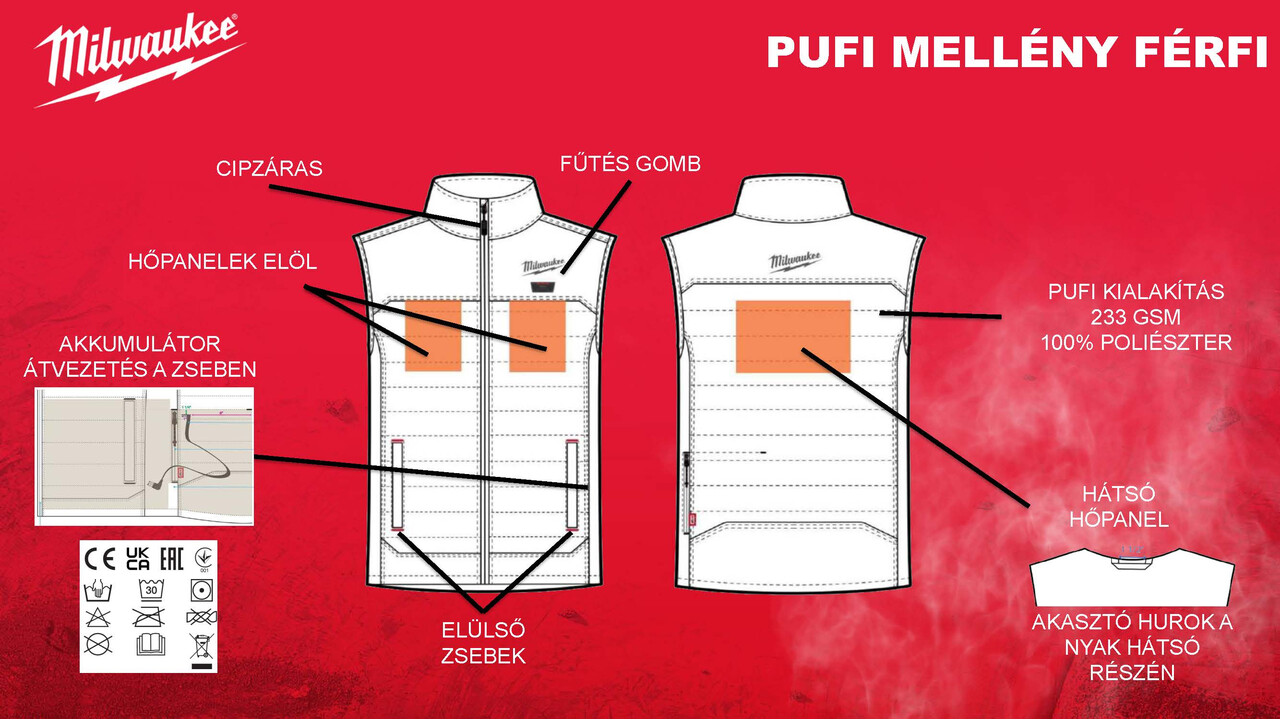 Milwaukee Hexon ruházat 17