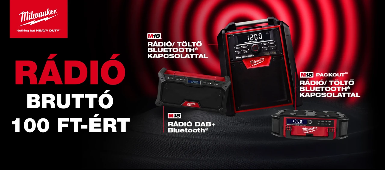 Milwaukee Ajándék Rádió 202603