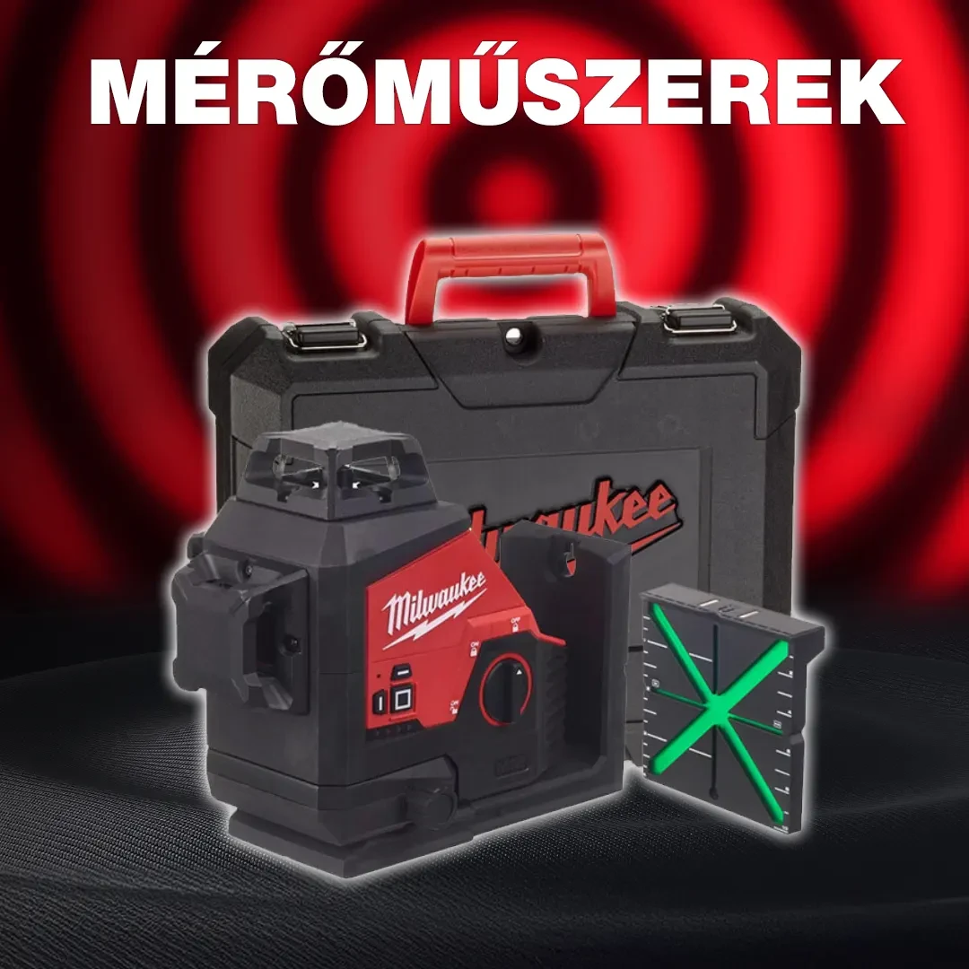 Milwaukee Ajándék Rádió 202603 oszlopok meromuszer