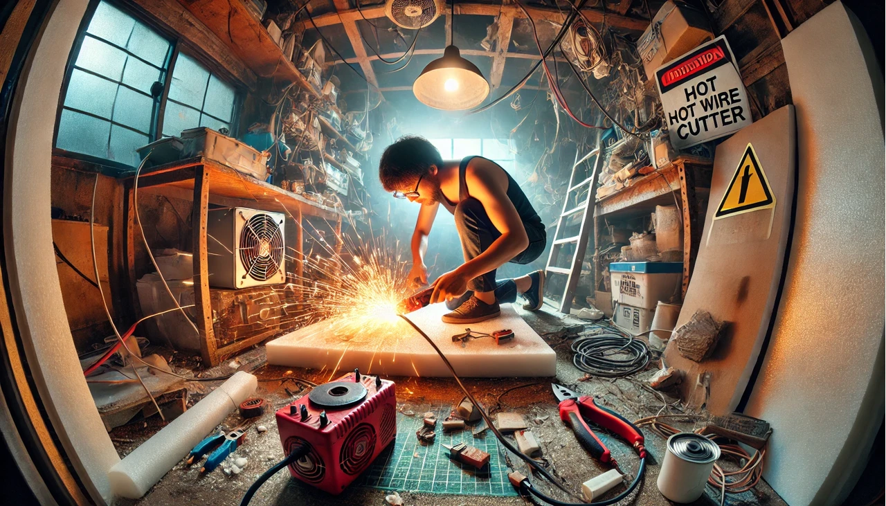 polisztirolvágó barkácsolása házilag veszélyes