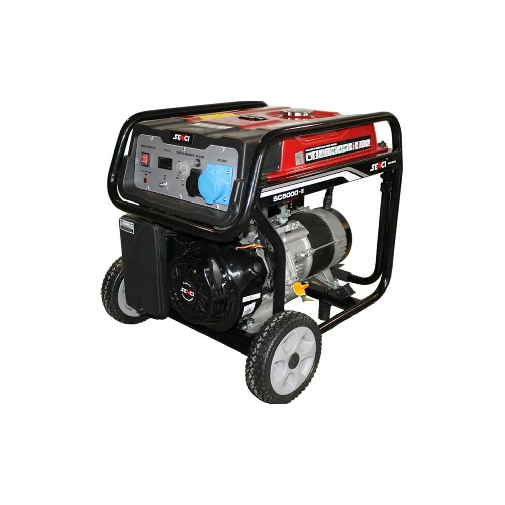 Senci SC-5000 TOP benzines egyfázisú aggregátor