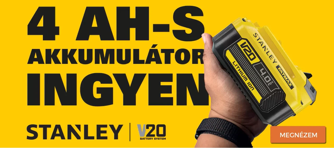 Stanley ajándék akku HU 202603