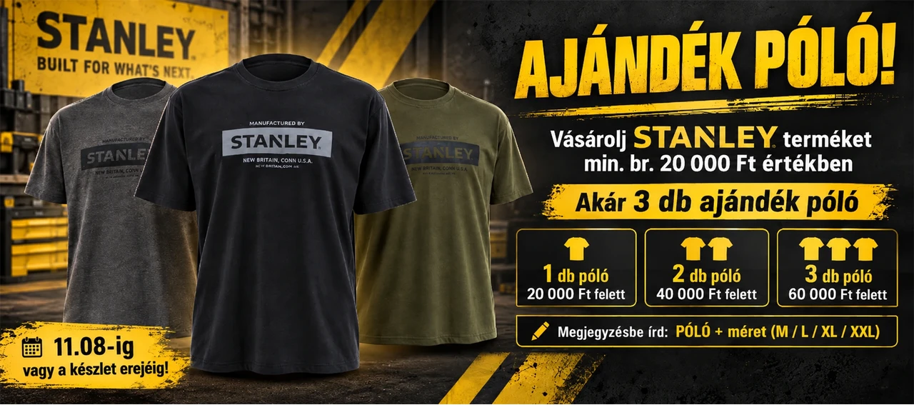 Stanley ajándék póló 202610 HU landolokep pc