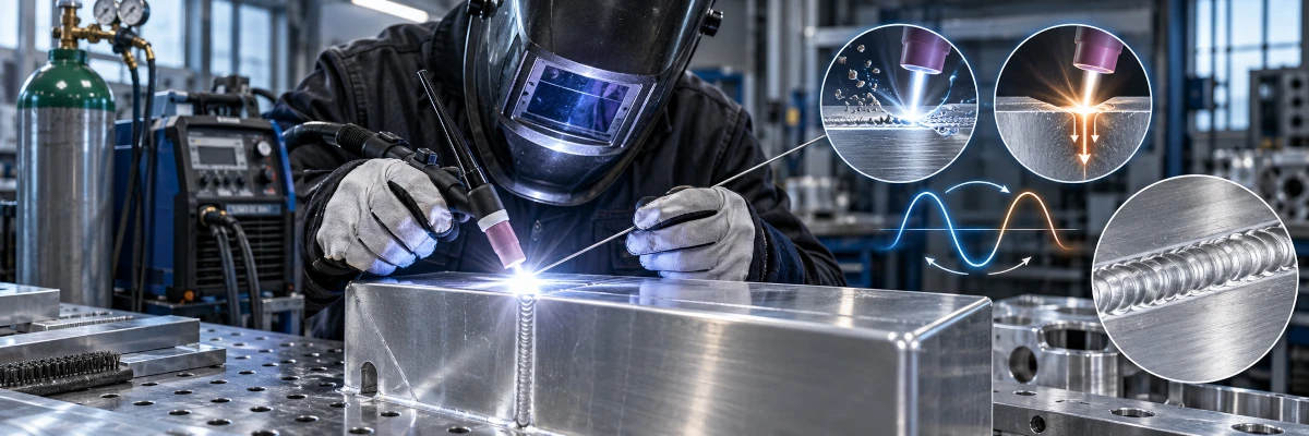 Sudura aluminiu TIG ACDC