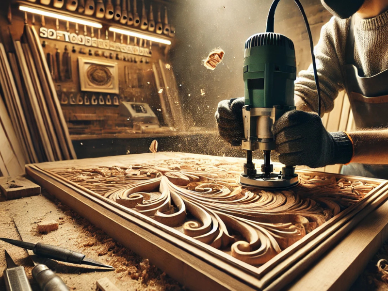 szabadkezi minták marása