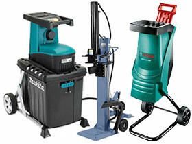 Ágaprítók és rönkhasítók Ágaprítók és rönkhasítók