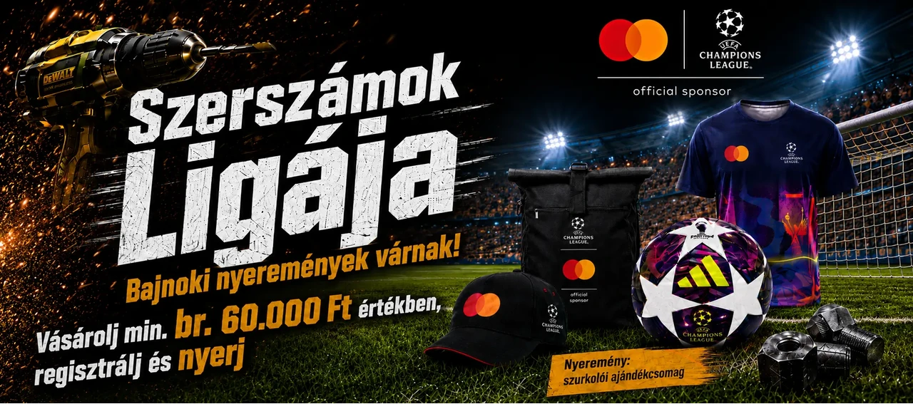 Szerszámok Ligája UCL 2026 HU landolokep