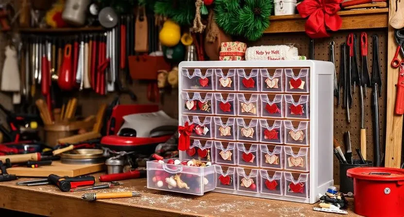 szerszámos adventi naptár