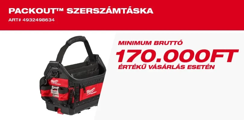 Milwaukee Tetőtől Talpig HU 202606 szerszámtáska