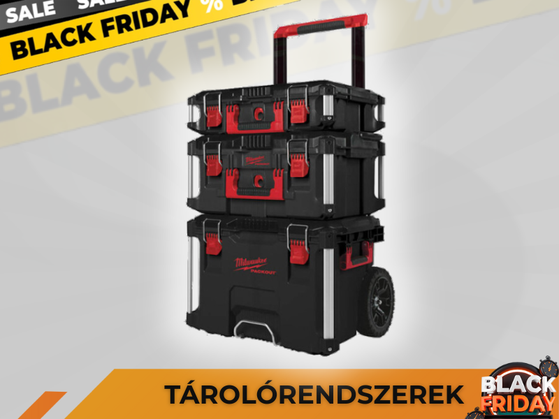 black friday tárolórendszerek