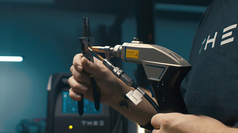 Az ipar legkönnyebb lézerhegesztő pisztolya