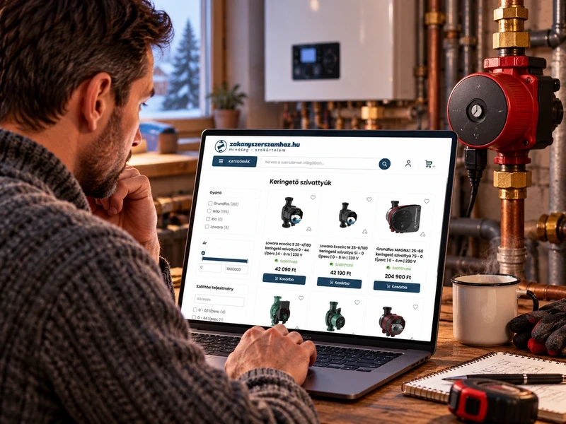 új szivattyú vásárlása a zákány szerszámház webshopról