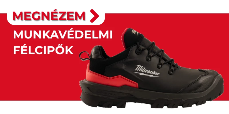 milwaukee munkavédelmi cipő