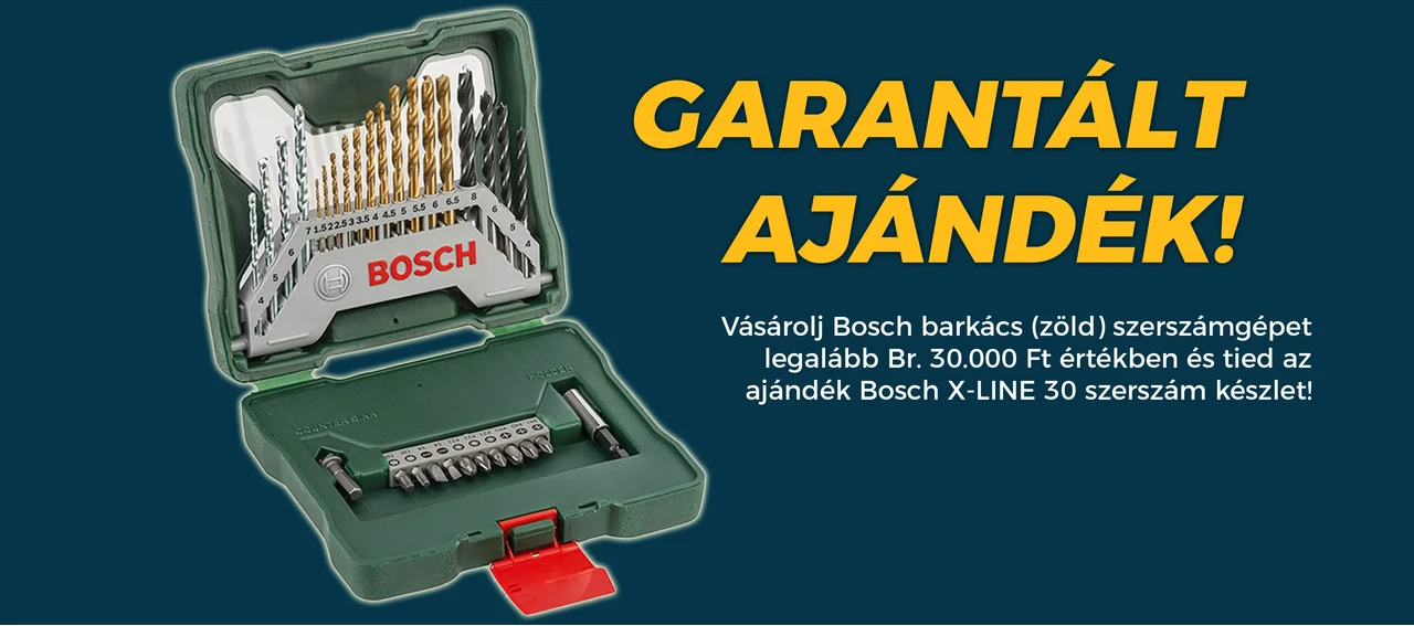 Bosch barkács XLINE30 202509 landolokep pc