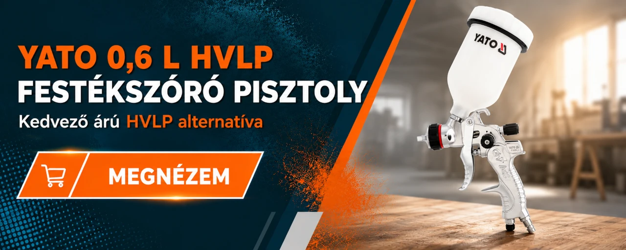 Yato festékszóró pisztoly 0,6 L