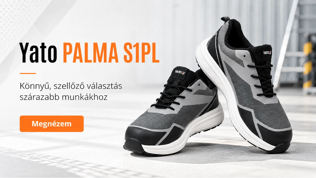 Yato PALMA munkavédelmi cipő S1PL
