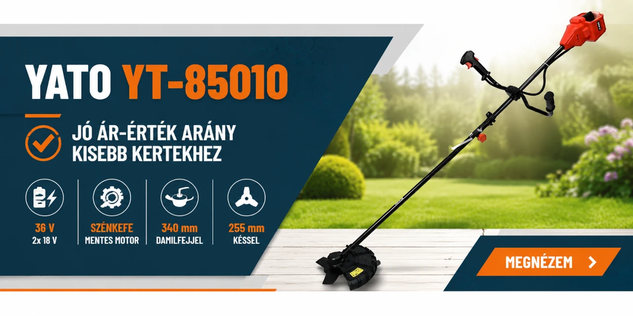 Yato YT-85010 akkus fűkasza