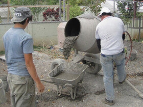 A betonozás utolsó lépése a beton elsimítása