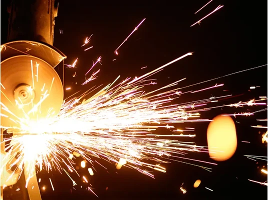 akkus flex munka közben