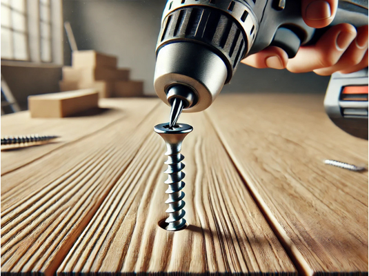 csavar becsavarozása csavarbehajtóval