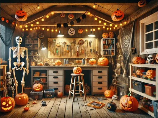 halloween dekoráció barkács