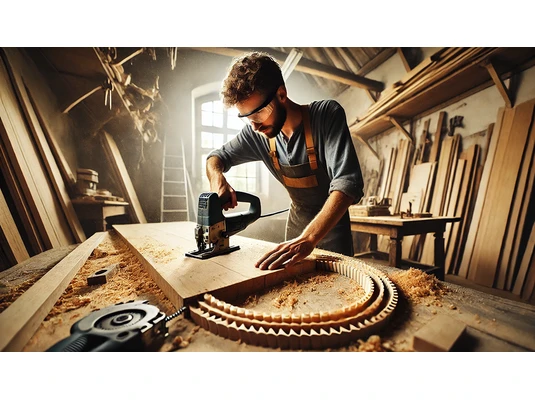 szúrófűrésszel vágás