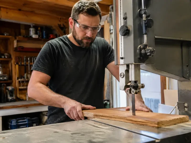 ferastrau cu banda in atelier ferastrau cu banda in atelier