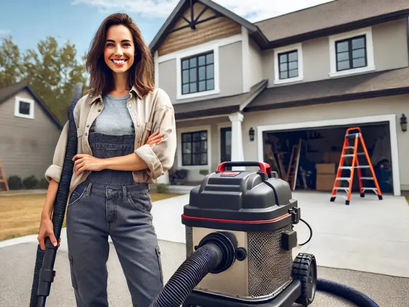 műhelyporszívó a háztartásban