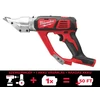 Milwaukee M18 BMS12-0 akkus lemezvágó olló 18 V | 1,2 mm | Szénkefés | Akku és töltő nélkül | Kartondobozban