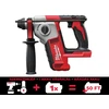 Milwaukee M18 BH-0 akkus fúrókalapács 18 V | 1,2 J | Betonban 16 mm | 2,5 kg | Szénkefés | Akku és töltő nélkül | Kartondobozban