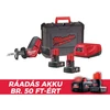 Milwaukee M12 CHZ-402C akkus orrfűrész 12 V | 150 mm | Szénkefementes | 2 x 4 Ah akku + töltő | Kofferben