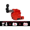 Milwaukee M18FCDDEXL-0 porelszívó feltét 26 mm-es SDS-Plus akkus fúrókalapácshoz