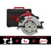 Milwaukee M18BLCS66-0X akkus körfűrész 18 V | Körfűrészlap 190 mm x 30 mm | Vágás max. 66 mm | Szénkefementes | Akku és töltő nélkül | Heavy Duty kofferben