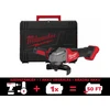 Milwaukee M18FSAG125X-0X akkus sarokcsiszoló 18 V | 125 mm | 8500 RPM | Szénkefementes | Akku és töltõ nélkül | Heavy Duty kofferben