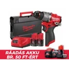 Milwaukee M12FDD2-202X akkus fúrócsavarozó tokmányos 12 V | 45 Nm | Szénkefementes | 2 x 2 Ah akku + töltő | Heavy Duty kofferben