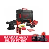 Milwaukee M18FROP15-502XKIT akkus polírozógép 18 V | 125 mm | Szénkefementes | 2 x 5 Ah akku + töltő | Heavy Duty kofferben