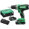 HiKOKI DS18DFWQZ akkus fúrócsavarozó tokmányos 2 x 2.0 Ah +töltő, HSC HiKOKI DS18DFWQZ akkus fúrócsavarozó tokmányos 2 x 2.0 Ah +töltő, HSC
