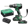HiKOKI DV18DCWHZ akkus ütvefúró-csavarozó 2 x 4.0 Ah+ töltő, HSC HiKOKI DV18DCWHZ akkus ütvefúró-csavarozó 2 x 4.0 Ah+ töltő, HSC
