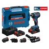 Bosch EXSR18V-90FC akkus fúrócsavarozó bitbefogással 18 V | 36 Nm/65 Nm | Szénkefementes | 2 x 4 Ah akku + töltő | L-Boxx-ban