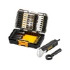 DeWalt McLaren szerszám készlet sarokfúró adapterrel DeWalt McLaren szerszám készlet sarokfúró adapterrel