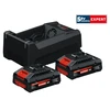 Bosch EXPERT akkumulátor és töltő szett 18 V | 4 Ah