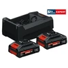 Bosch EXPERT akkumulátor és töltő szett 18 V | 4 Ah