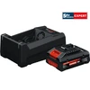 Bosch akkumulátor és töltő szett 18 V | 4 Ah Bosch akkumulátor és töltő szett 18 V | 4 Ah