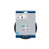 Bosch PRO Backing Pad Soft csiszolótányér sarokcsiszolóhoz 230 mm Bosch PRO Backing Pad Soft csiszolótányér sarokcsiszolóhoz 230 mm