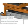 ZIVtec KTV400E elektromos asztali téglavágógép 230 V | 2200 W | 450 mm | Vágási mélység 145 mm | Tárcsaátmérő 400 x 25,4 mm ZIVtec KTV400E elektromos asztali téglavágógép 230 V | 2200 W | 450 mm | Vágási mélység 145 mm | Tárcsaátmérő 400 x 25,4 mm